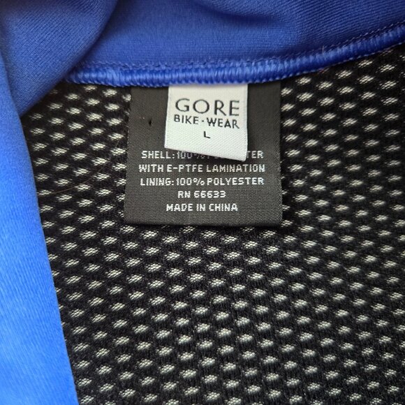 GORE WEAR Gore Bike Wear Windstopper jacket men size L - Picture 6 of 6